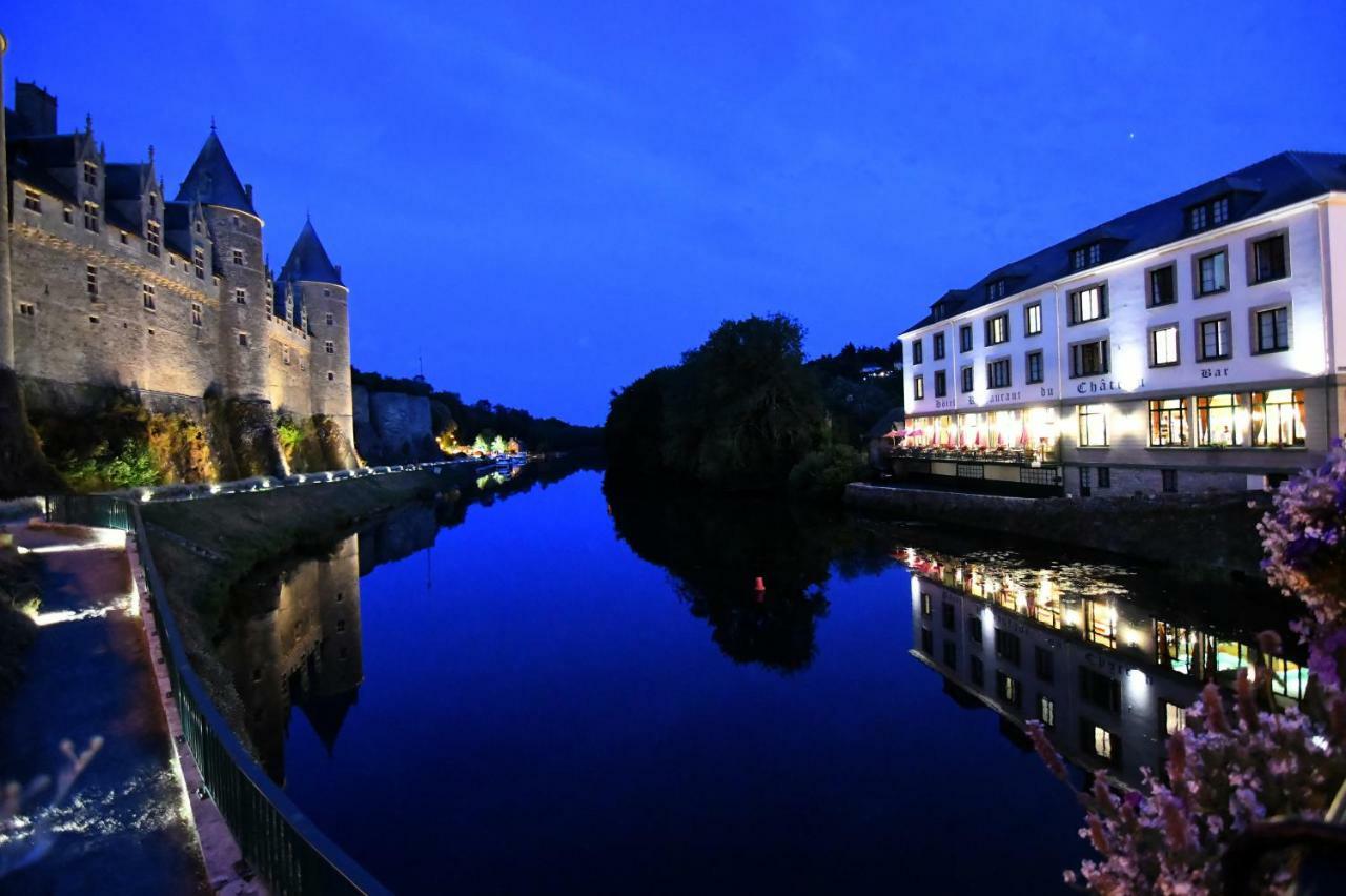 Hotel Restaurant Du Chateau Josselin Exterior foto